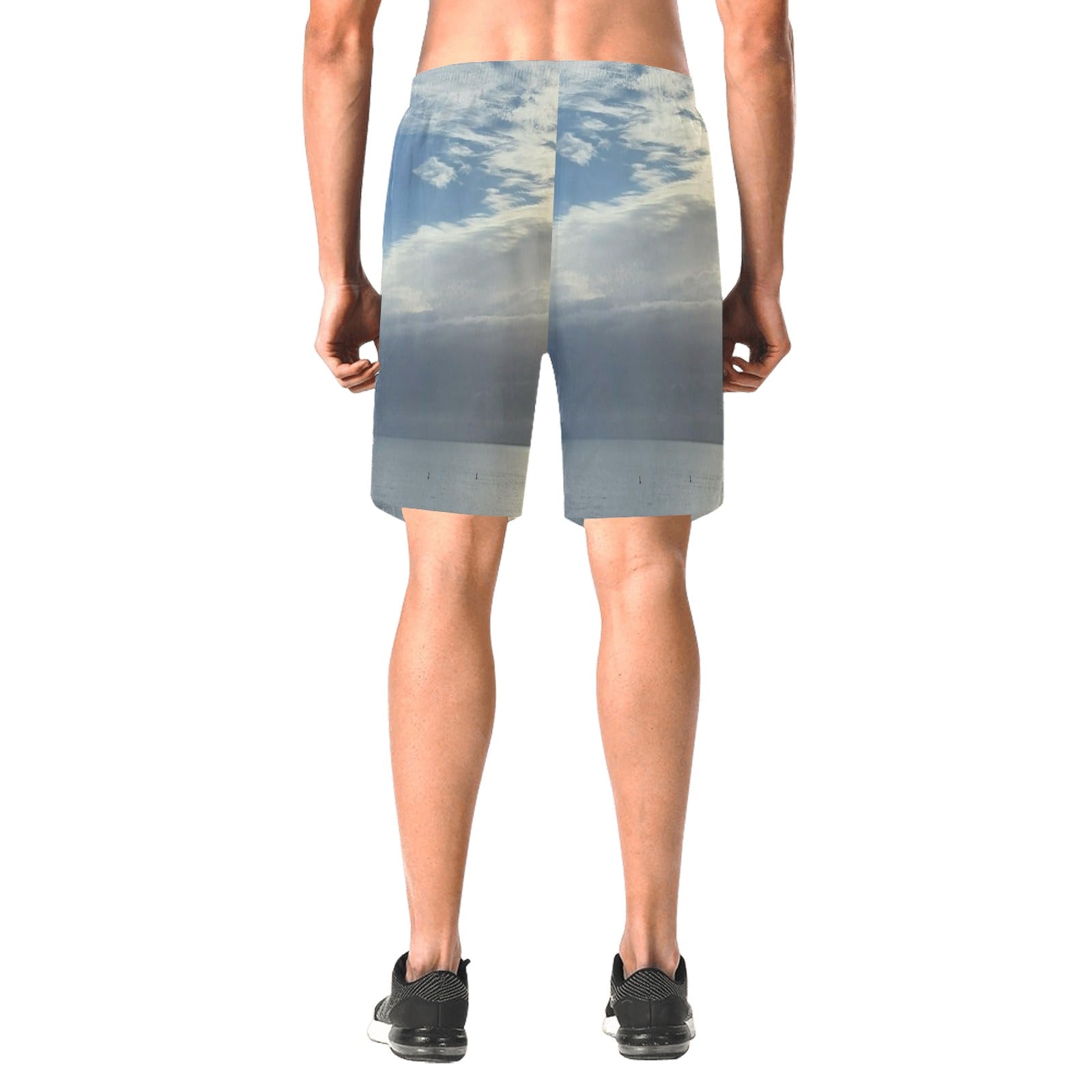 Beach Shorts Men's All Over Print Elastic Beach Shorts (Model L20)