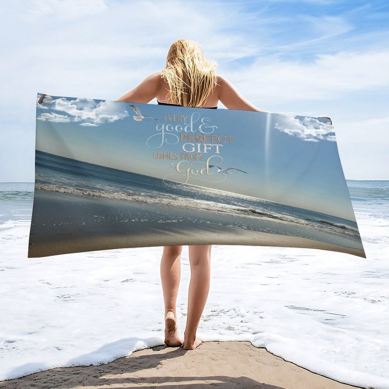 Towel Good & Perfect Gifts Beach 160x80cm