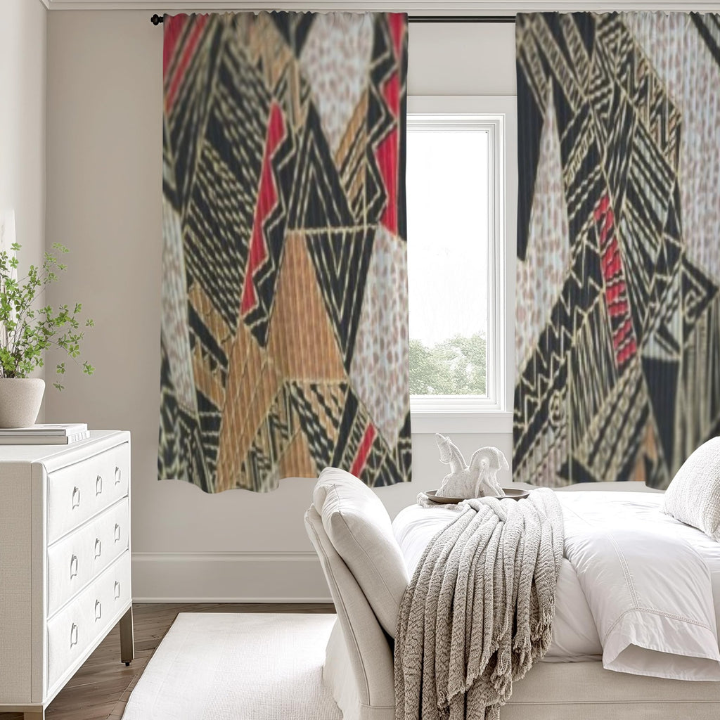 Curtains Window Curtain 52"x63" (2-Piece)