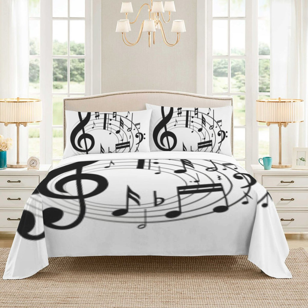 Bedding 3 Pc 3-Piece Bedding Set 90x104inch