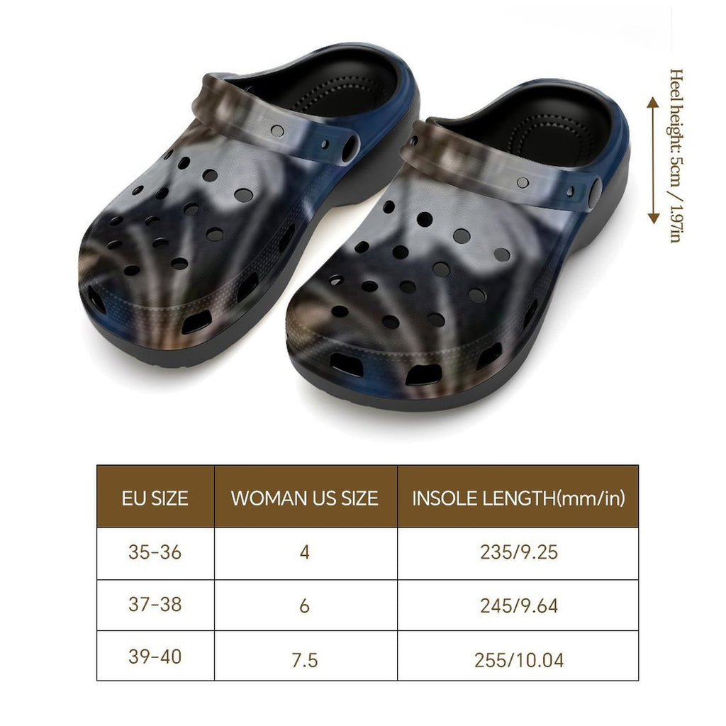 Clogs Women's High-heeled Clogs