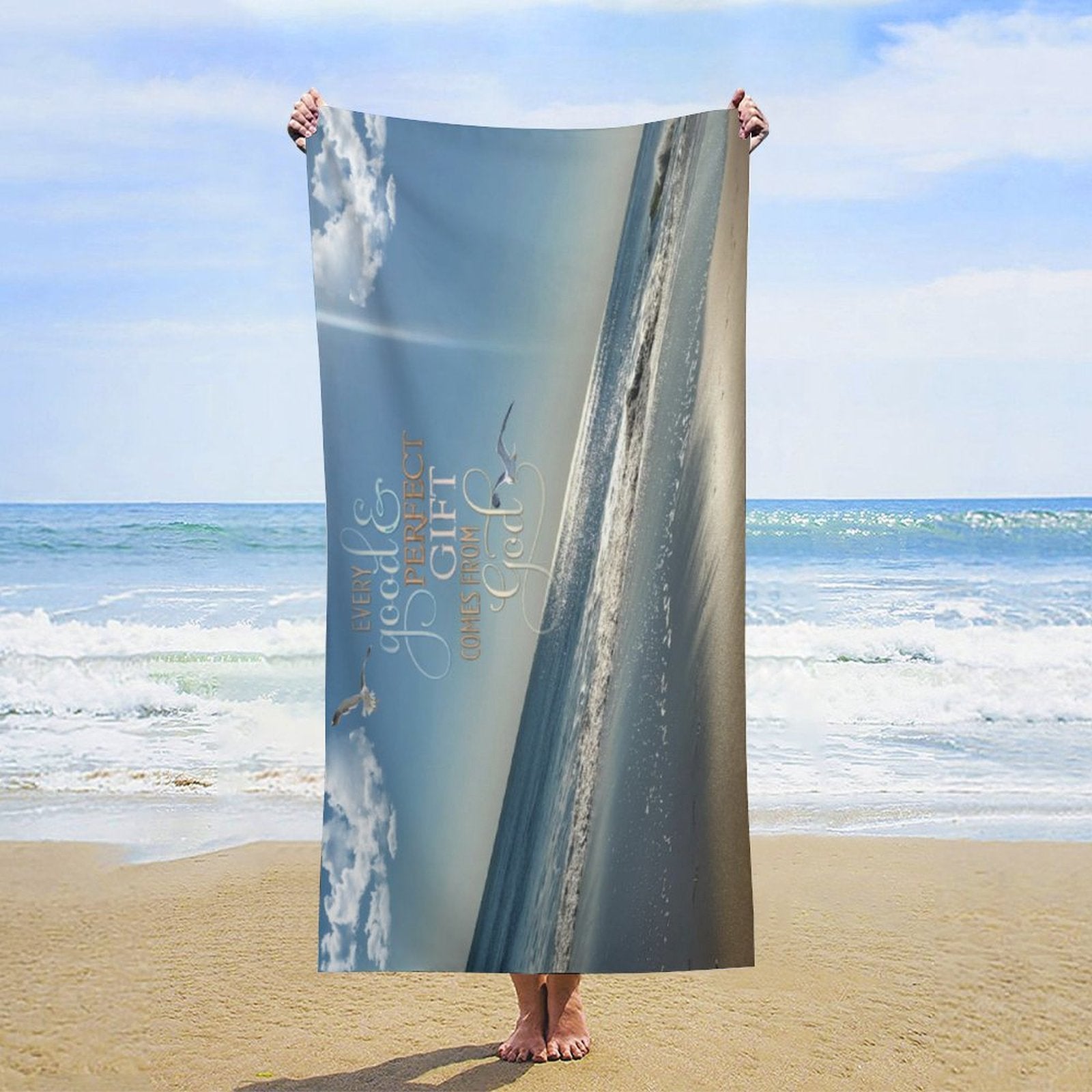 Towel Good & Perfect Gifts Beach 160x80cm