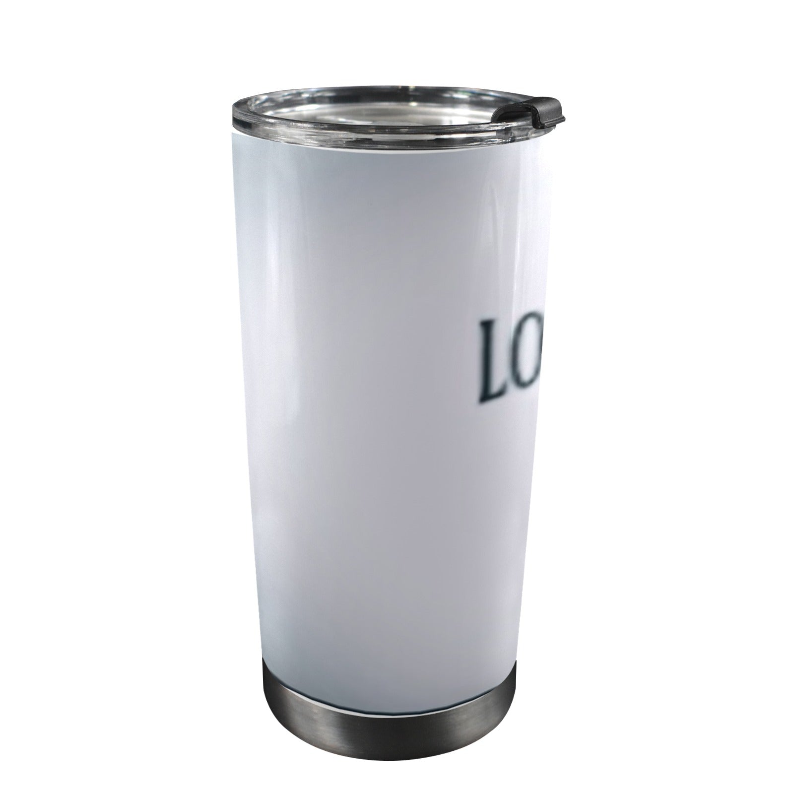 God loved the World 20oz Mobile Tumbler with Lid (Black Lock)