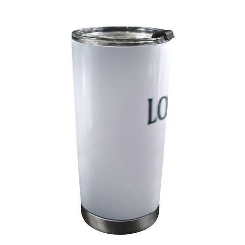 God loved the World 20oz Mobile Tumbler with Lid (Black Lock)