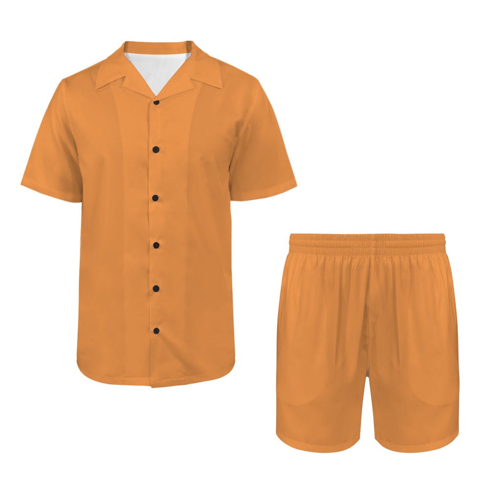 men's shorts set Men's Hawaiian Shirt & Shorts Set