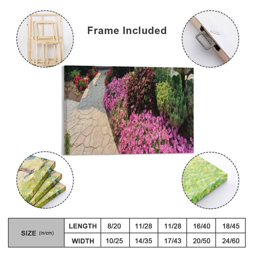 Hanging picture Frame Canvas Print 11"x17" (Horizontal)