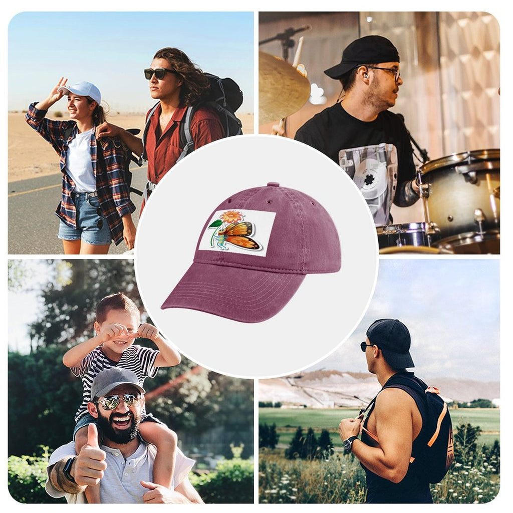 Hat casquette Curved Denim Trucker