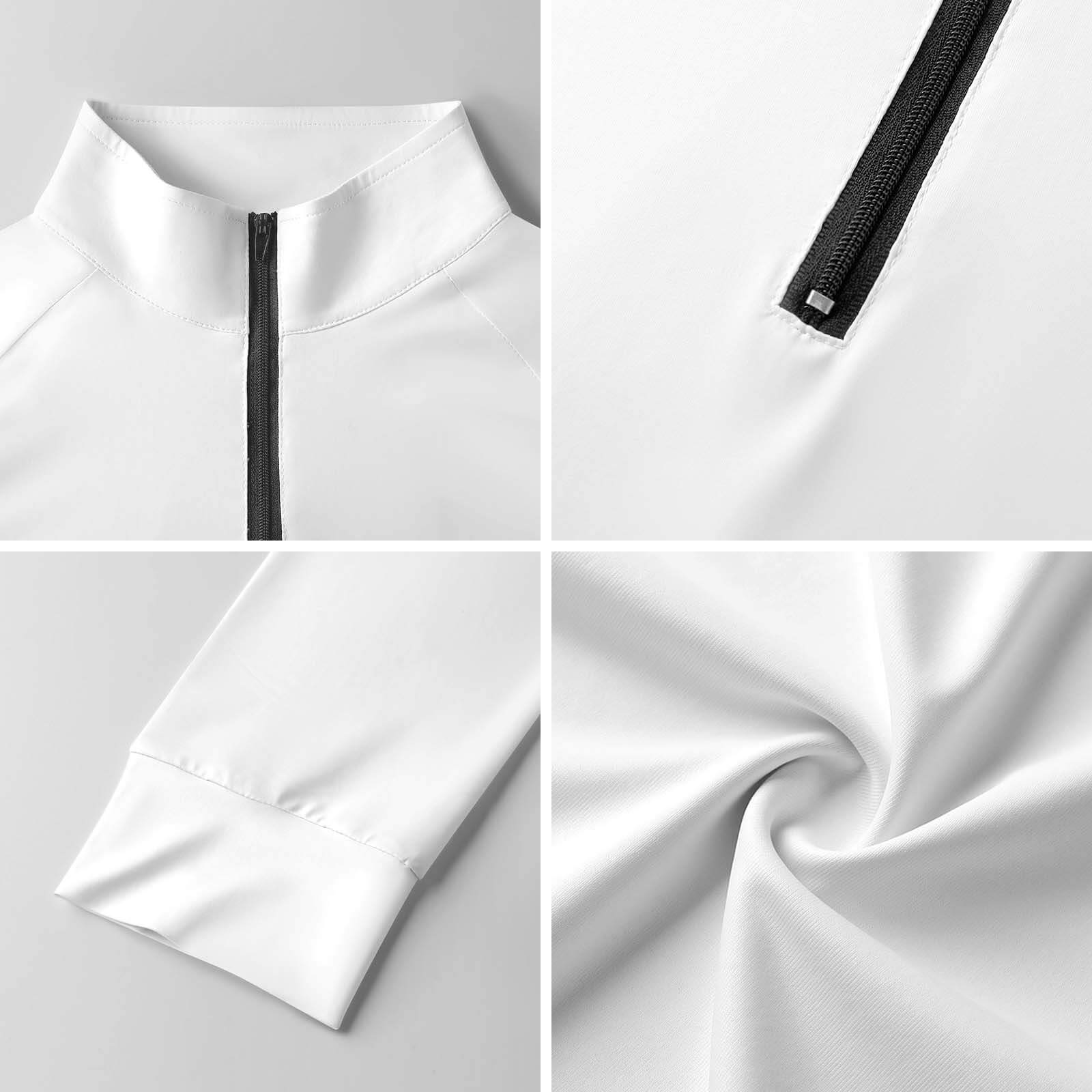 Women's Long sleeve Tight fitting quick drying clothes Women's Long Sleeve 1/4 Zip Quick Dry Shirt