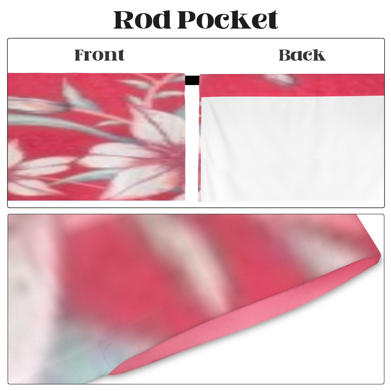Curtains Window Curtain 52"x63" (2-Piece)
