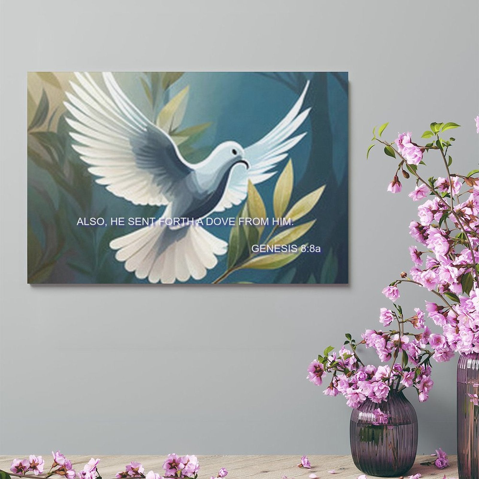 Hanging picture Frame Canvas Print 11"x17" (Horizontal)