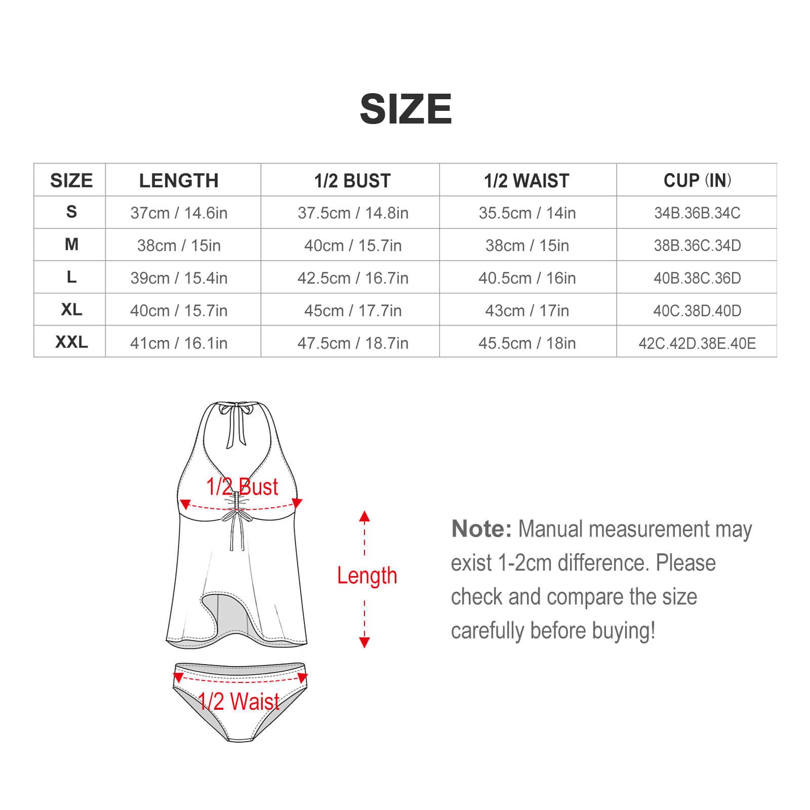 Swimsuit Split Skirt (QZ6081)