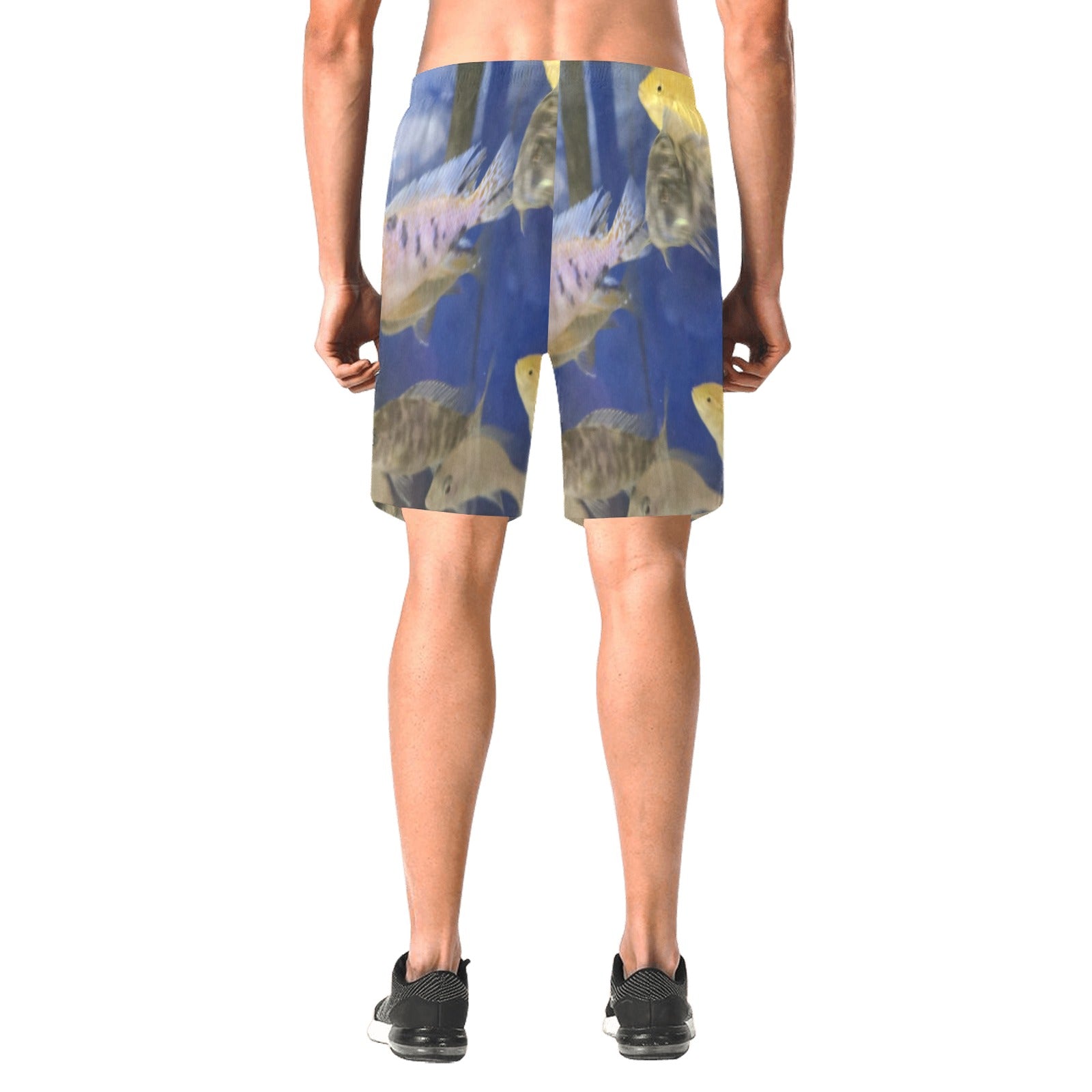 Beach Shorts Men's All Over Print Elastic Beach Shorts (Model L20)