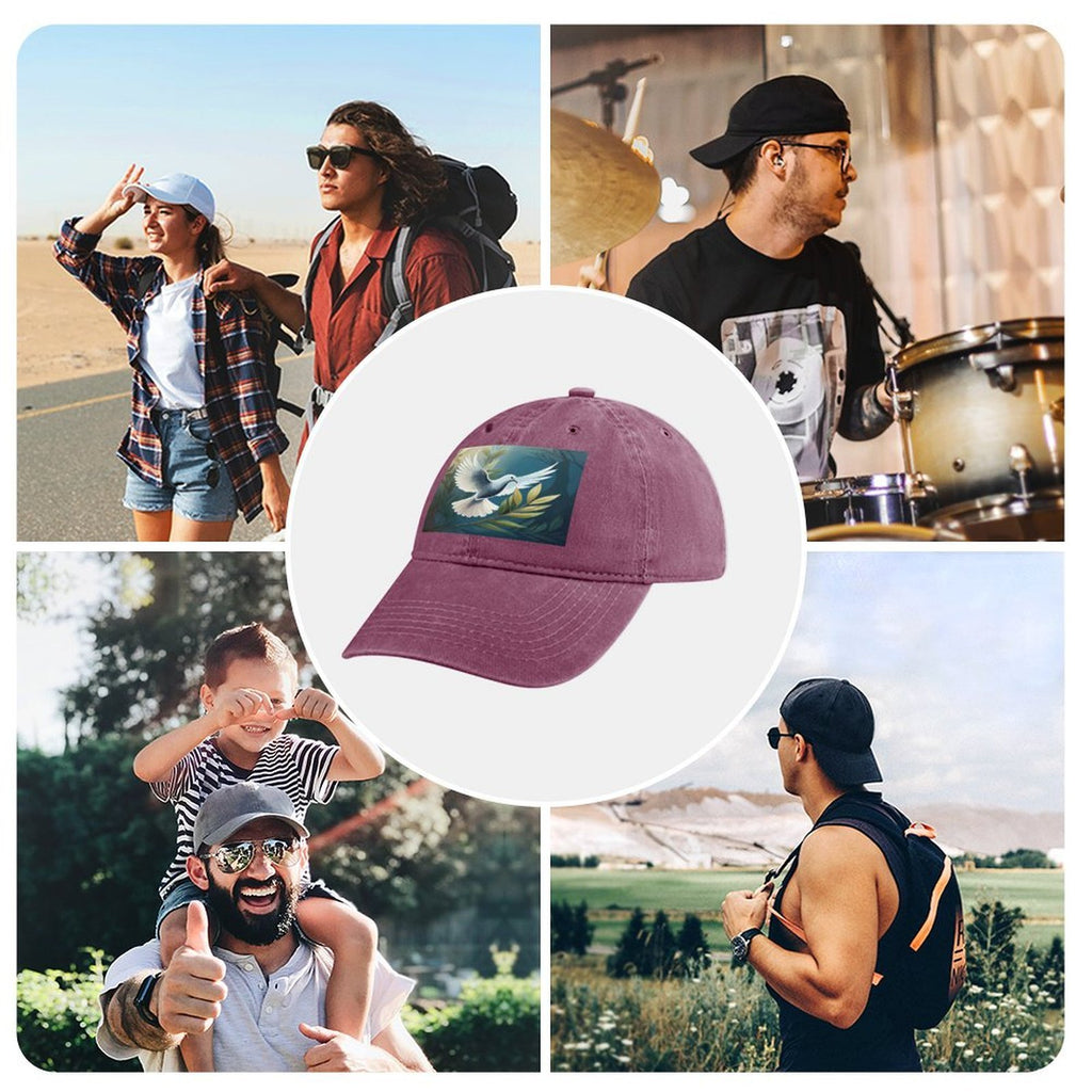 Hat casquette Curved Denim Trucker
