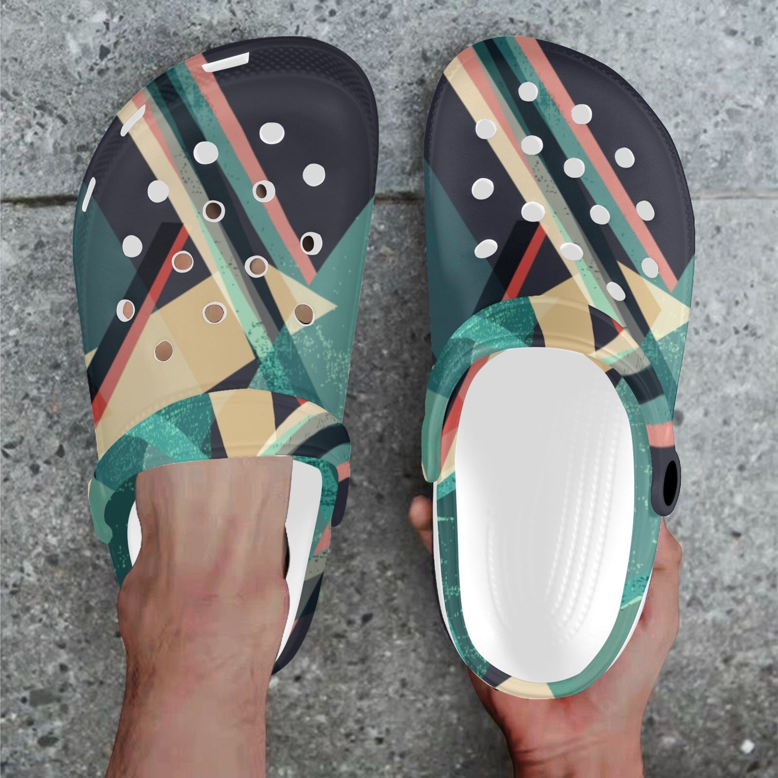 Clogs Adult Custom Print Foam Clogs for Adults