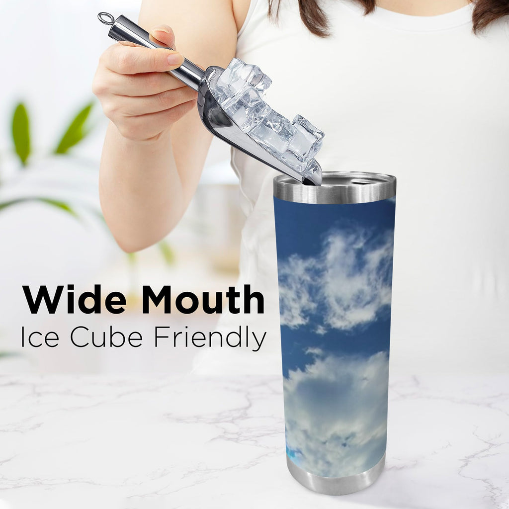 Tumbler 600ml Insulated Water Bottle with Chug Cap