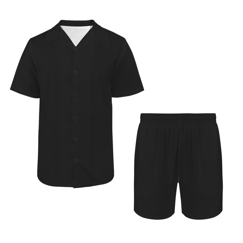 men's shorts set Men's Hawaiian Shirt & Shorts Set