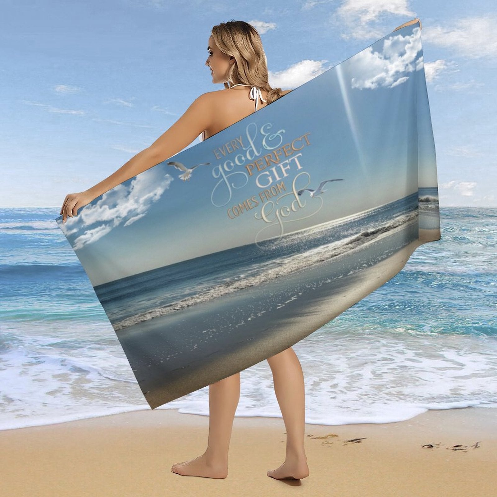Towel Good & Perfect Gifts Beach 160x80cm
