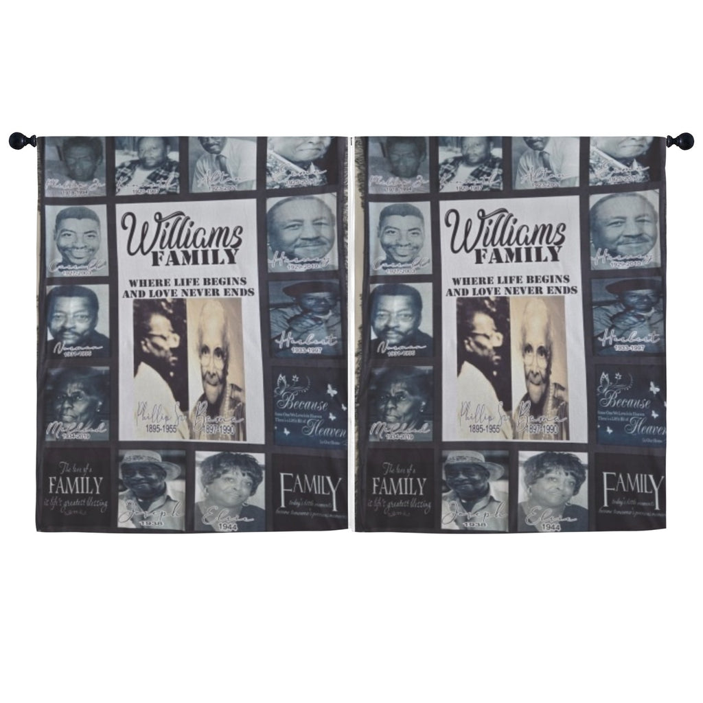 Williams Curtains Window Curtain 52"x63" (2-Piece)