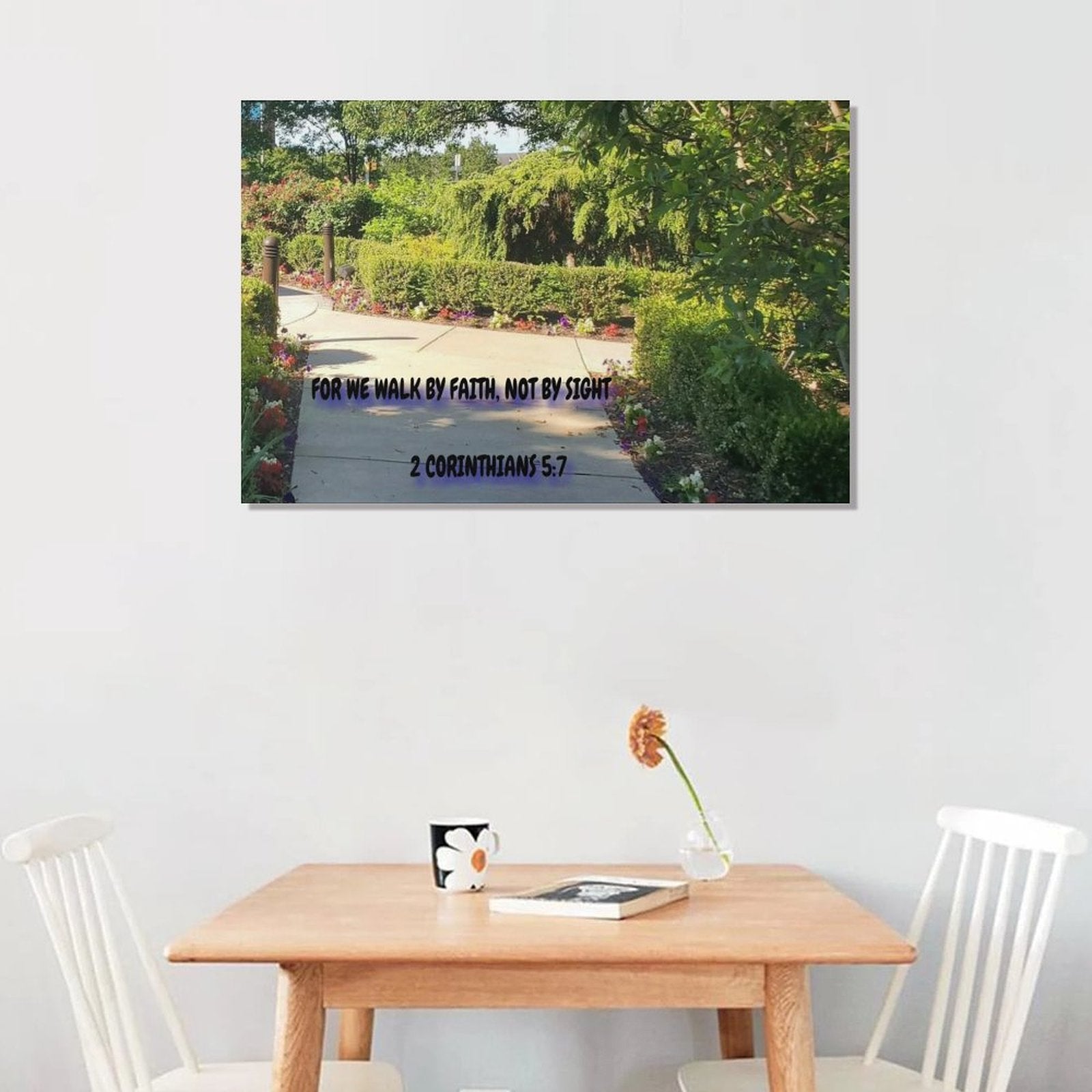 Hanging picture Frame Canvas Print 11"x17" (Horizontal)