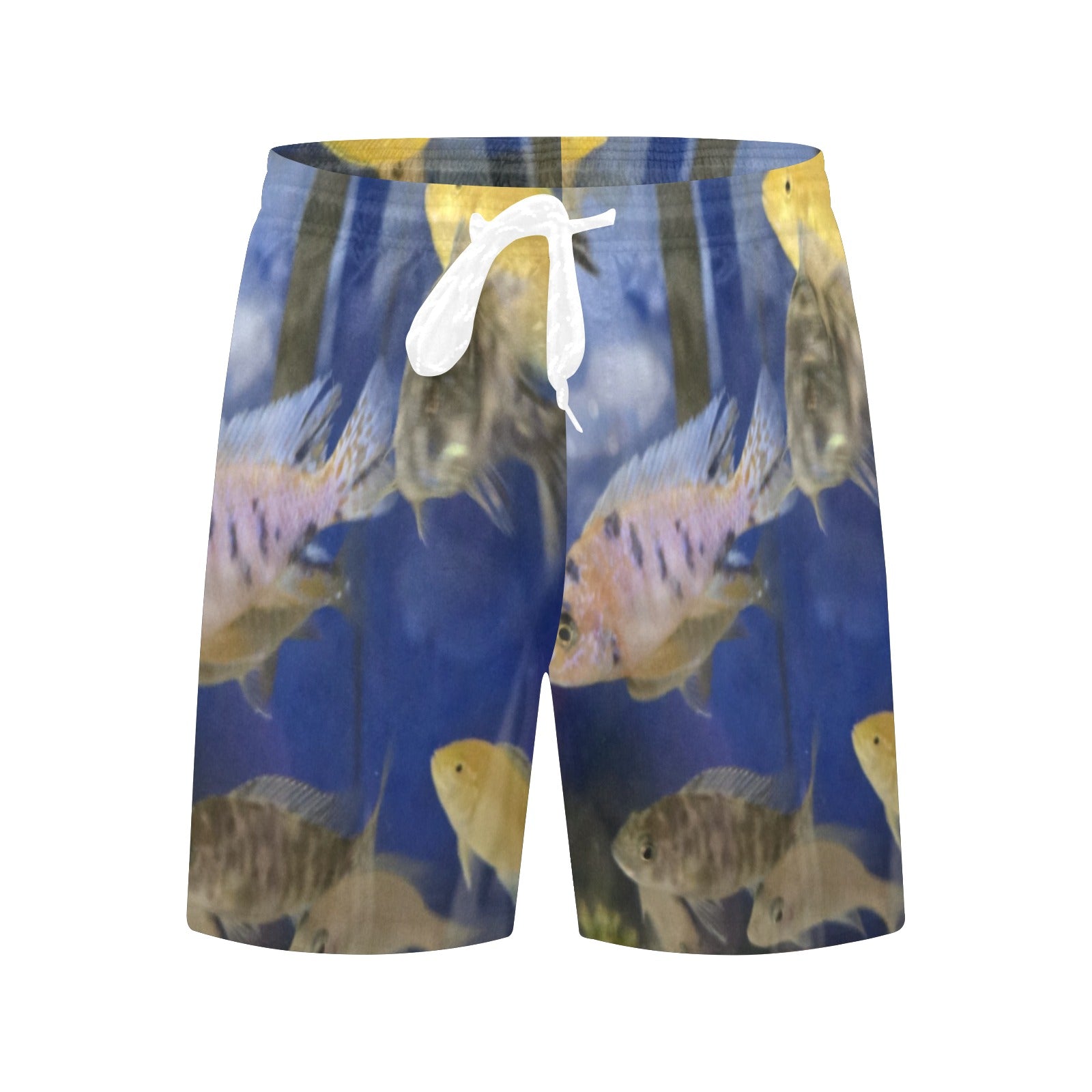 Men's Beach Shorts Men's Mid-Length Beach Shorts (Model L51)