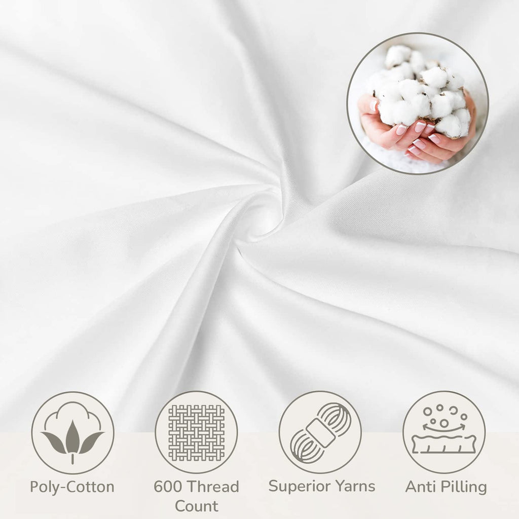 Bedding 3 Pc 3-Piece Bedding Set 90x104inch