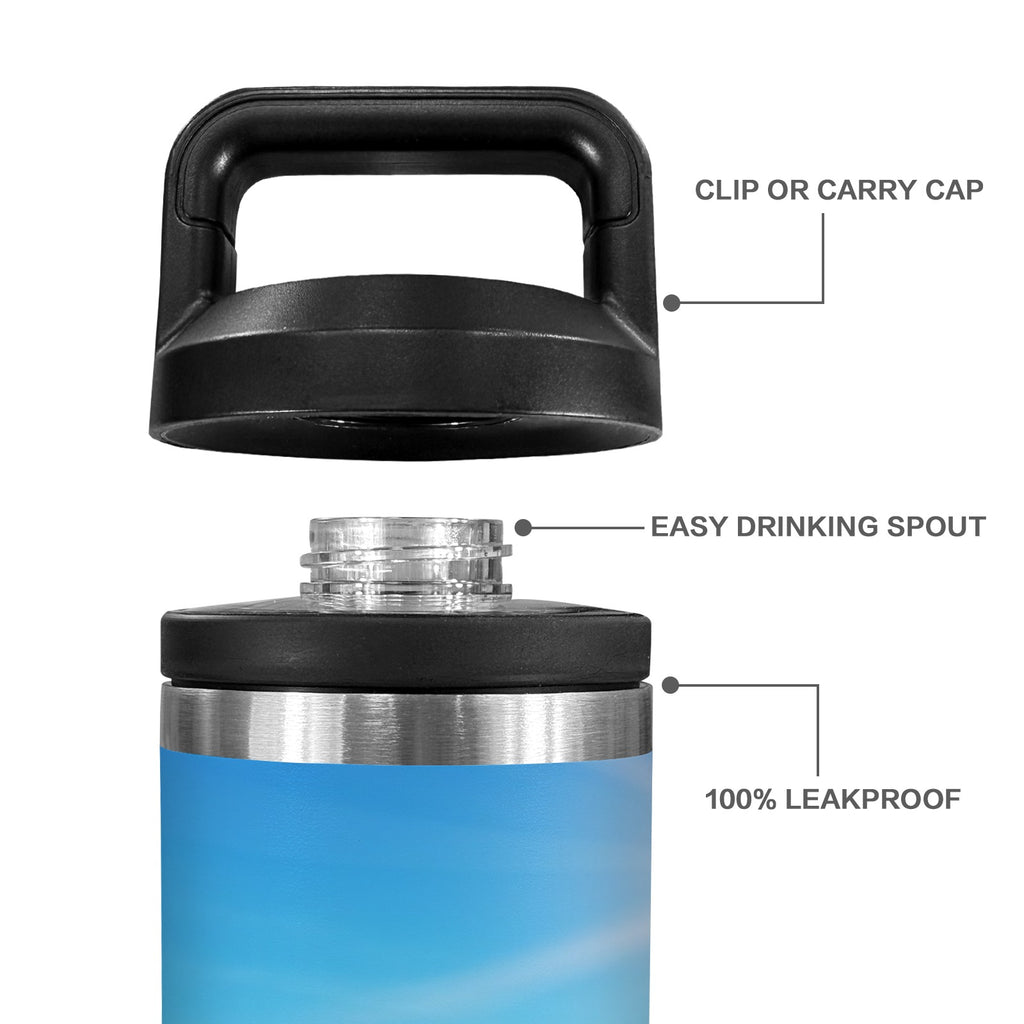Tumbler 600ml Insulated Water Bottle with Chug Cap