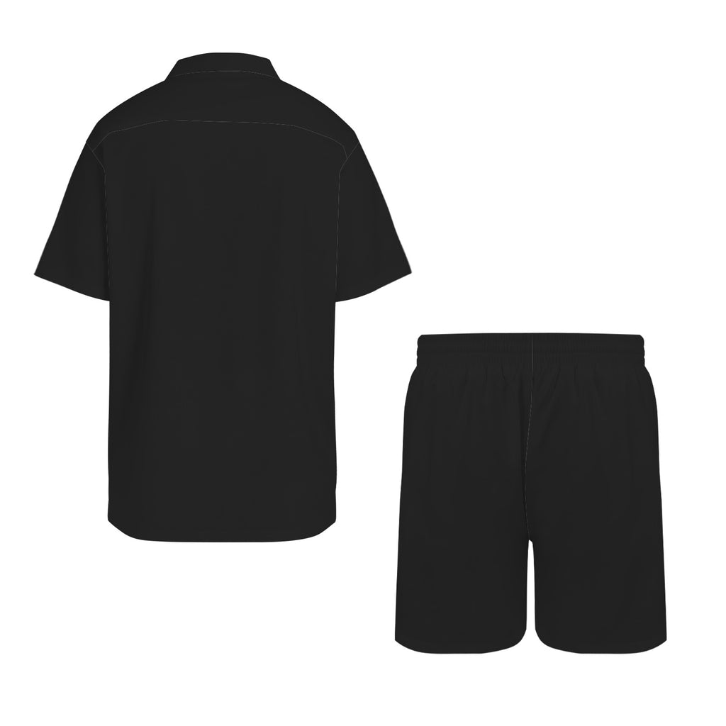 men's shorts set Men's Hawaiian Shirt & Shorts Set