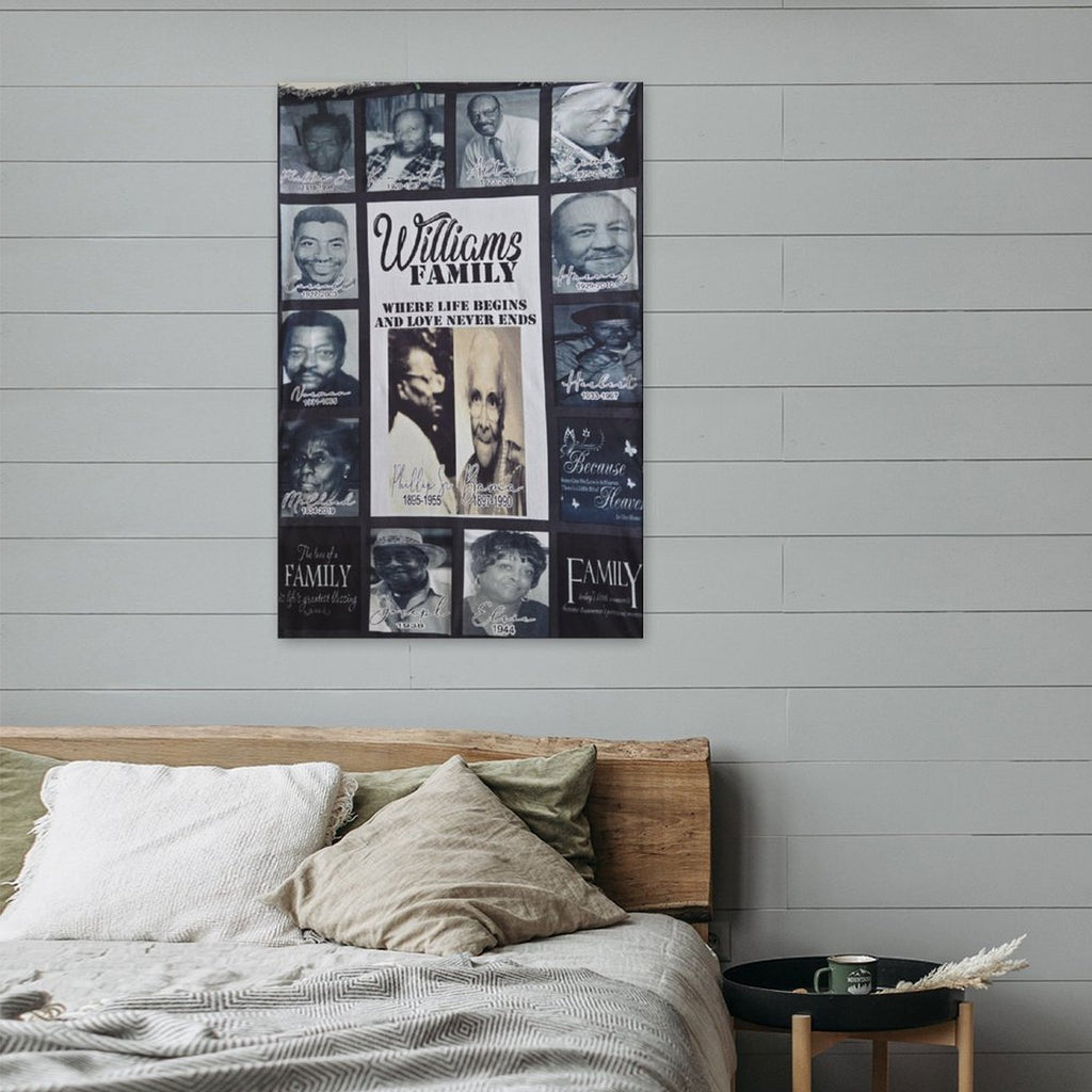 Hanging picture Frame Canvas Print 17"x11" (Vertical)