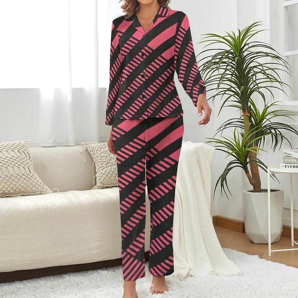 Pajama suit Women's Long Pajama Set