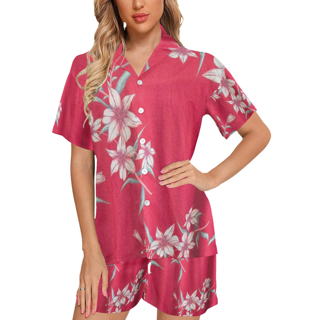 pajamas short set
