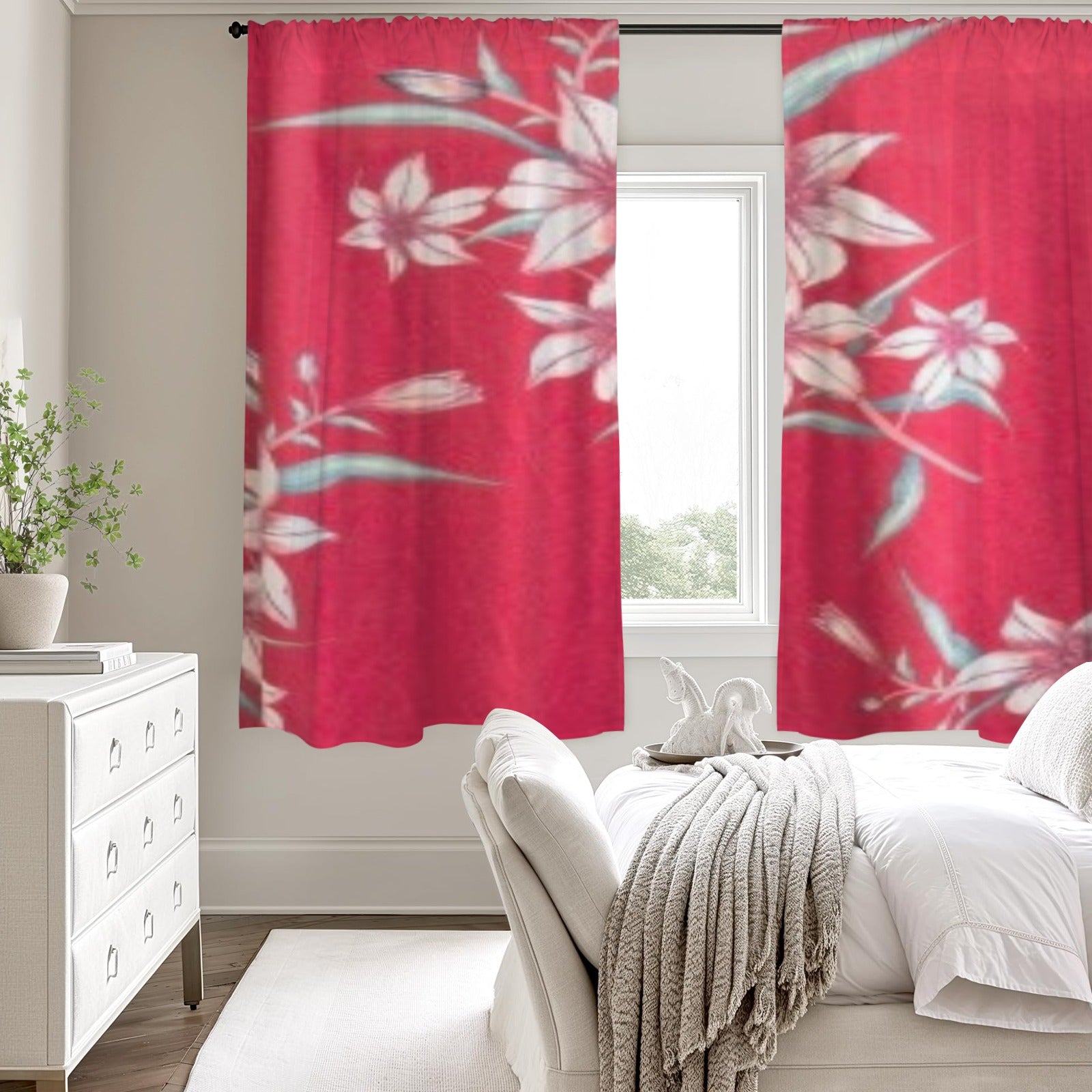 Curtains Window Curtain 52"x63" (2-Piece)