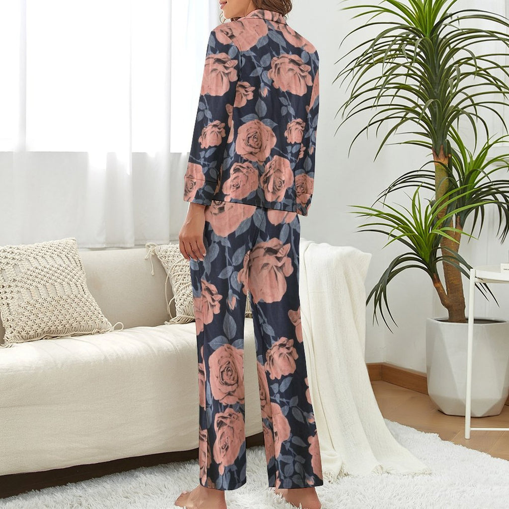 Pajama suit Women's Long Pajama Set (DTZ)
