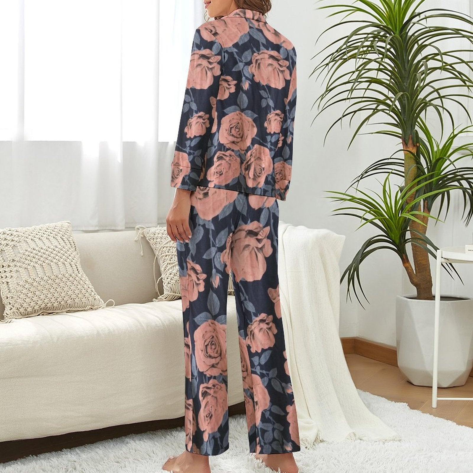 Pajama suit Women's Long Pajama Set (DTZ)