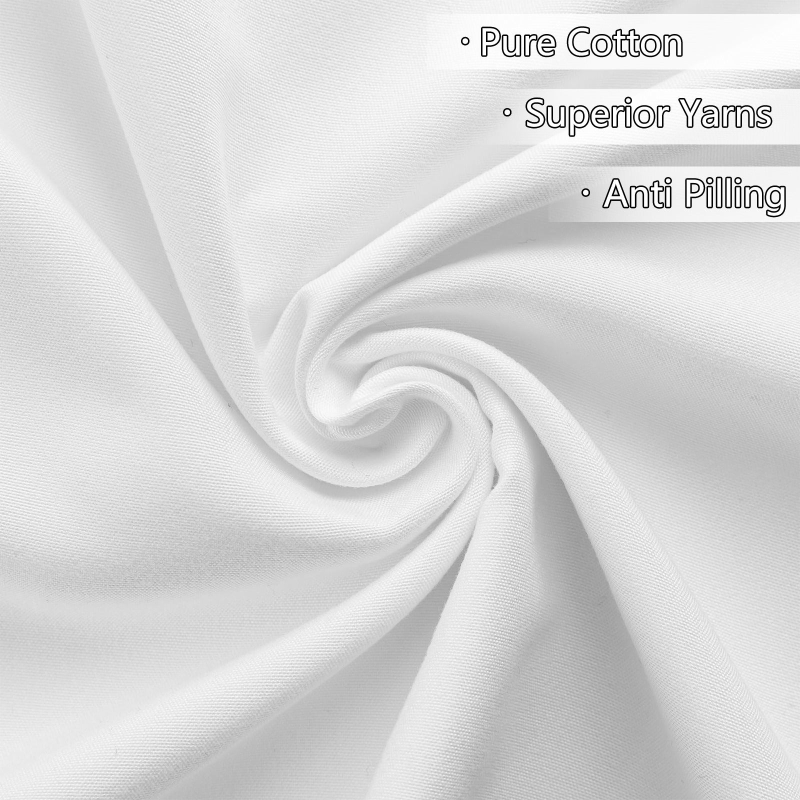 Bedding 4 Pc 4-Piece Bedding Set with Blank Fitted Sheet 82.7x82.7inch