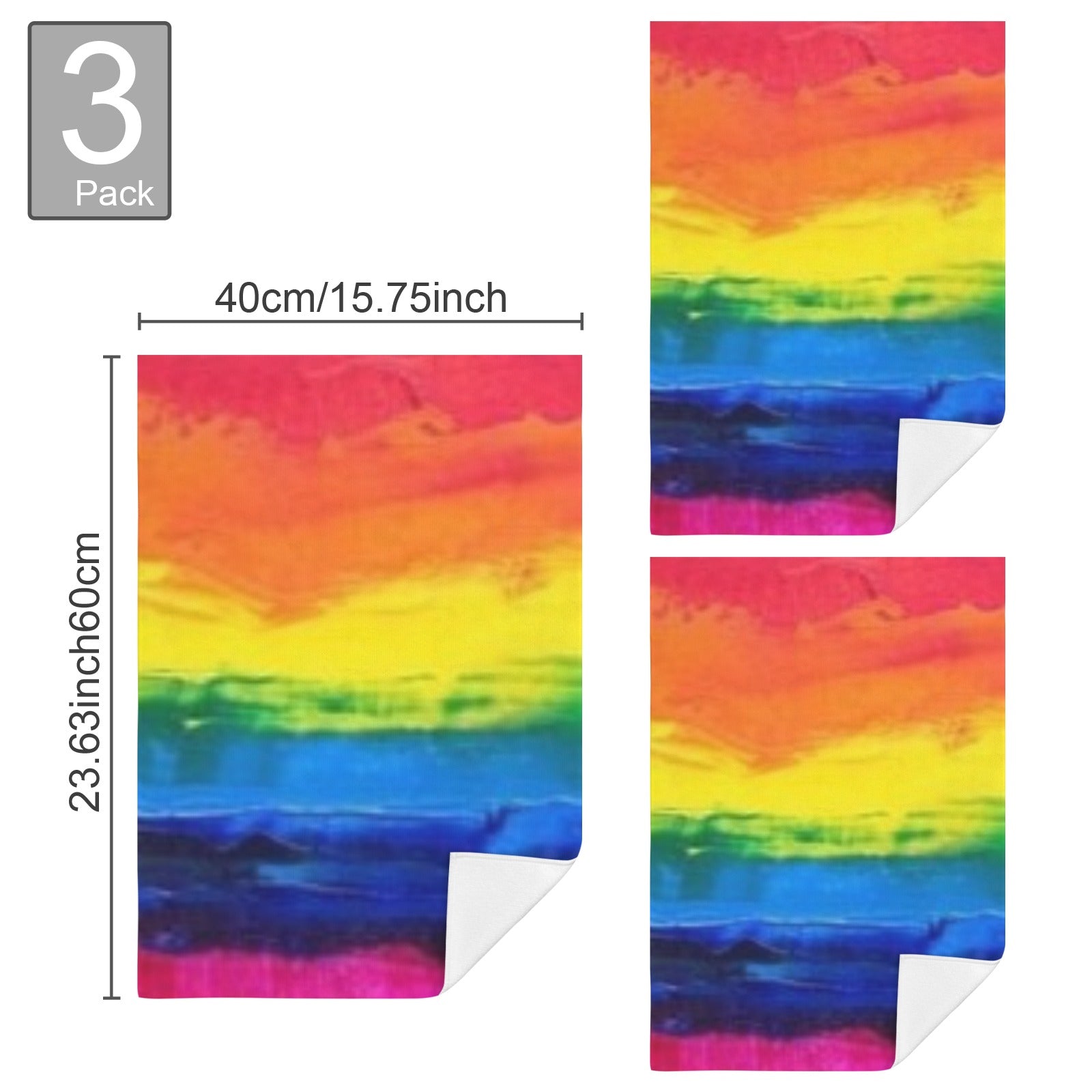 TOWELS Towel 40x60cm (Set of 3)