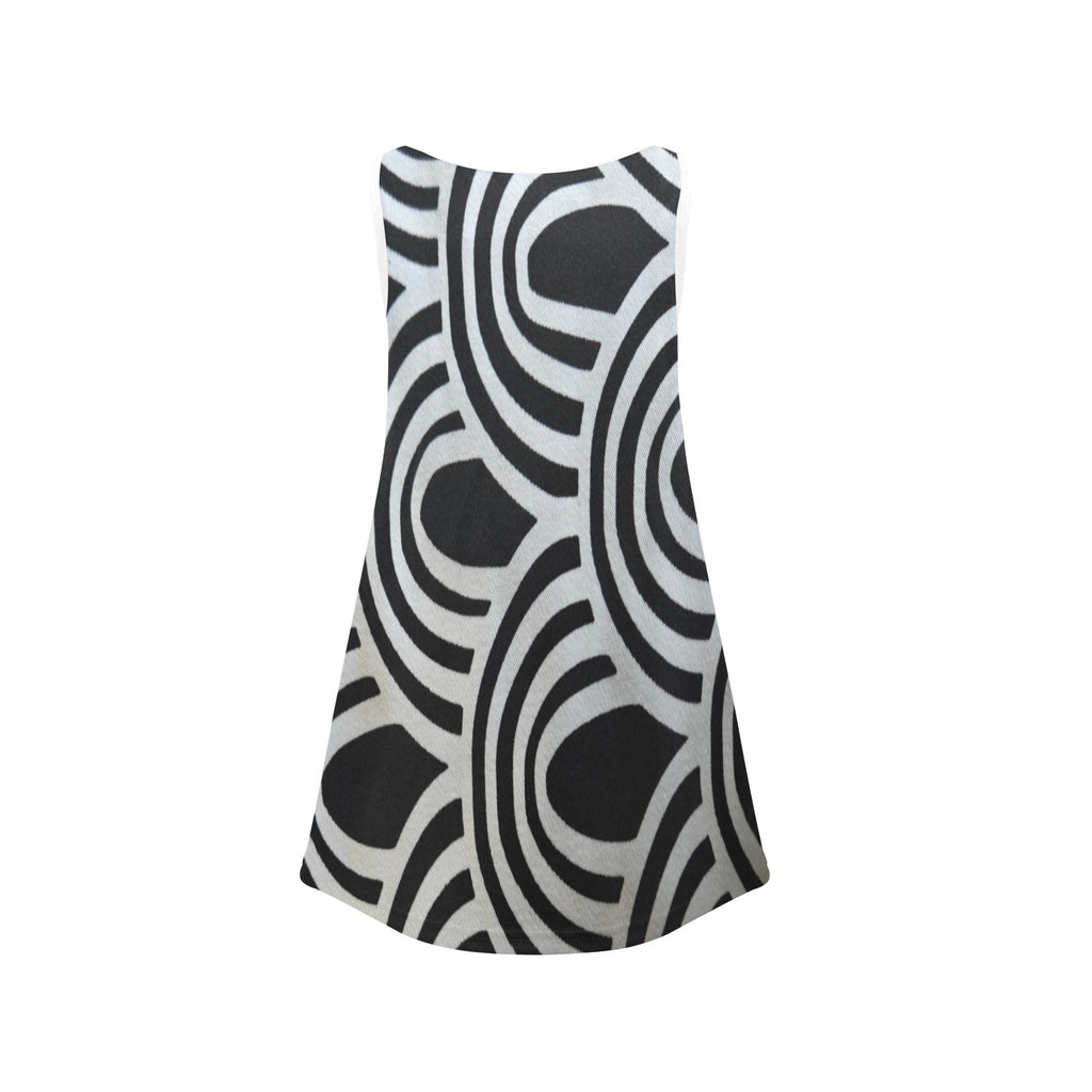Girls Dress Girls' Sleeveless Dress (Model D58)