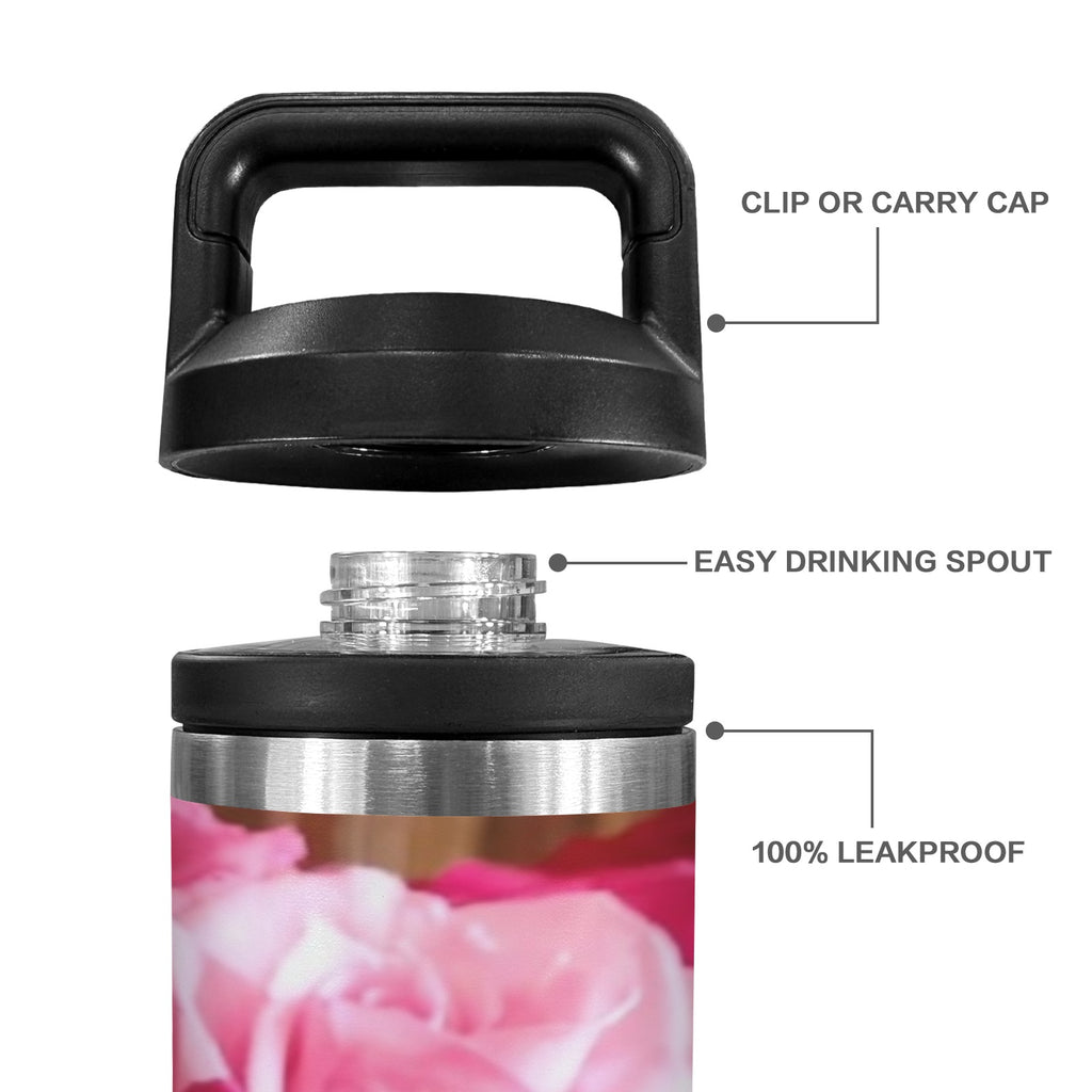 Tumbler 600ml Insulated Water Bottle with Chug Cap