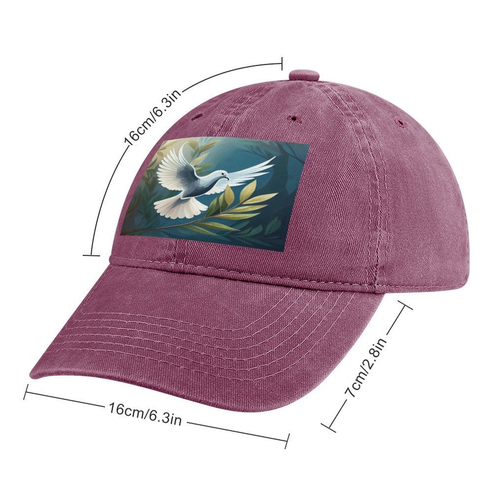 Hat casquette Curved Denim Trucker