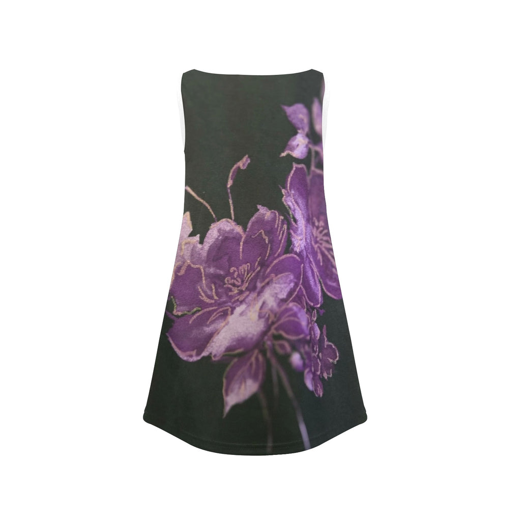 Girls Dress Girls' Sleeveless Dress (Model D58)