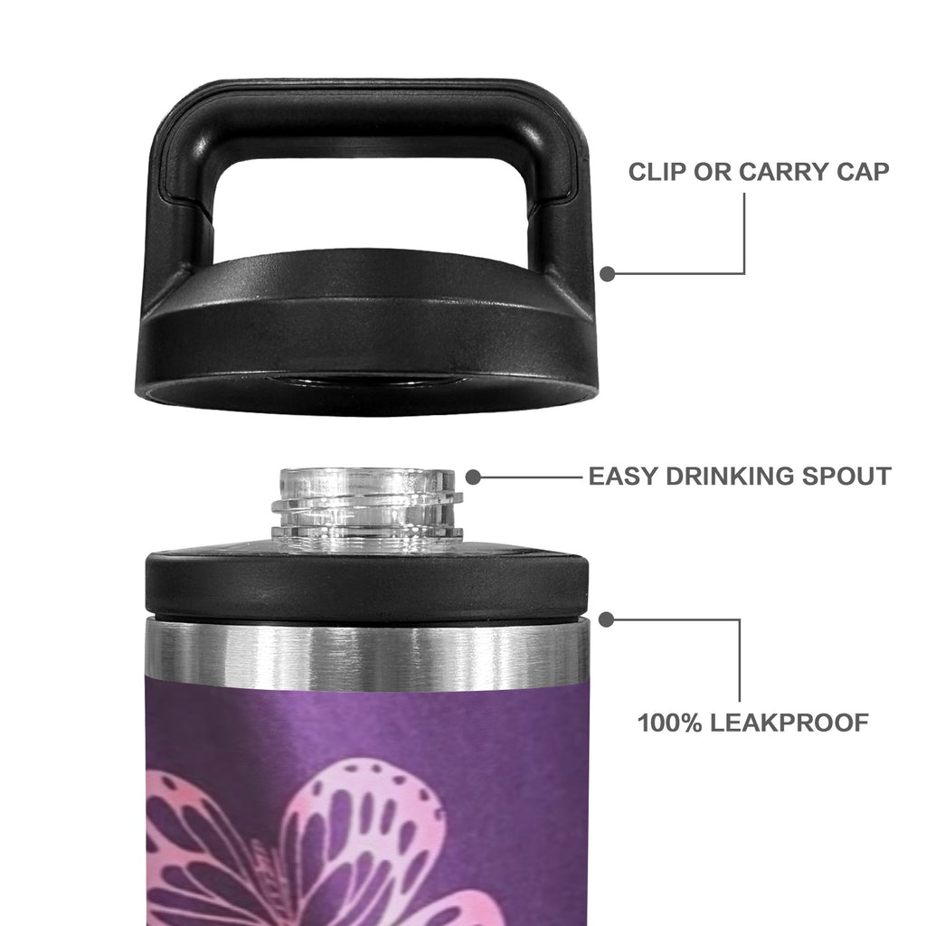 Tumbler 600ml Insulated Water Bottle with Chug Cap