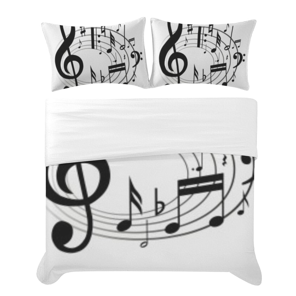 Bedding 3 Pc 3-Piece Bedding Set 90x104inch