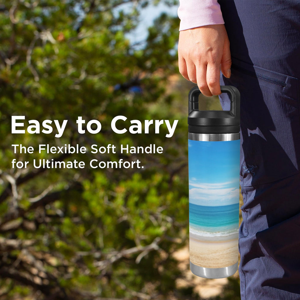 Tumbler 600ml Insulated Water Bottle with Chug Cap