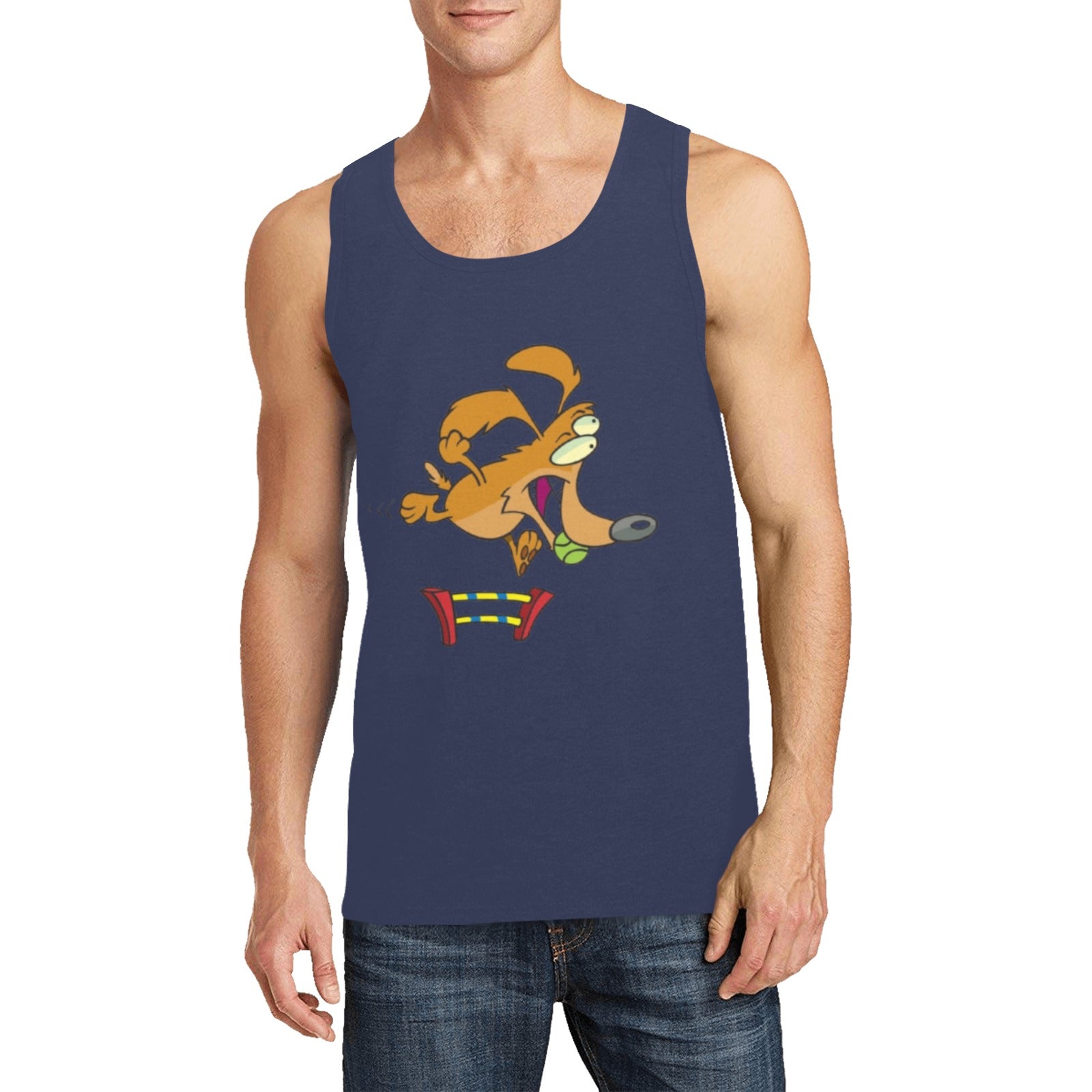 Men Tank Top (T57) Men's All Over Print Tank Top (Model T57)