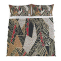 Bedding 4-Piece Bedding Set with Blank Fitted Sheet 82.7x82.7inch