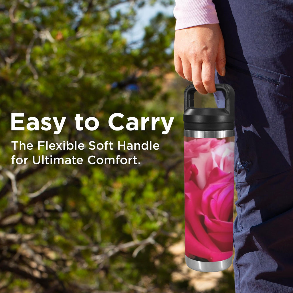Tumbler 600ml Insulated Water Bottle with Chug Cap