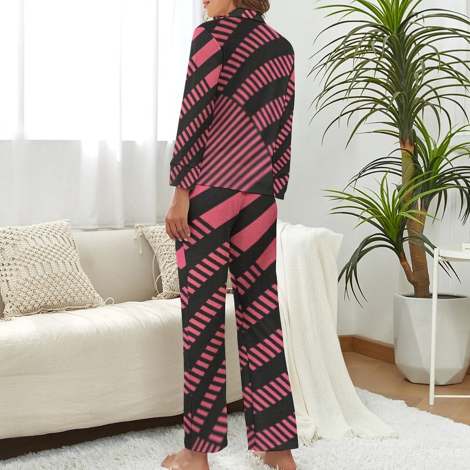 Pajama suit Women's Long Pajama Set