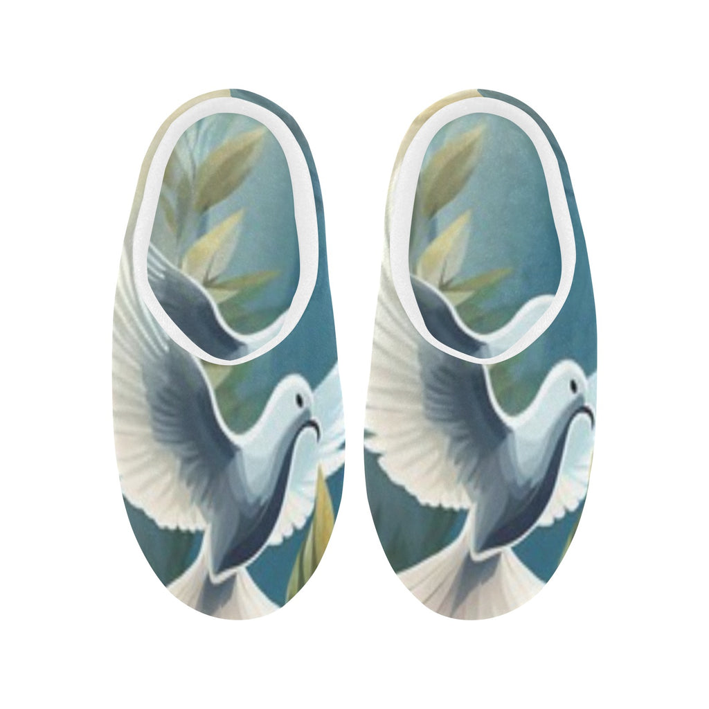 Slippers Women's Non-Slip Cotton Slippers (Model 0602)