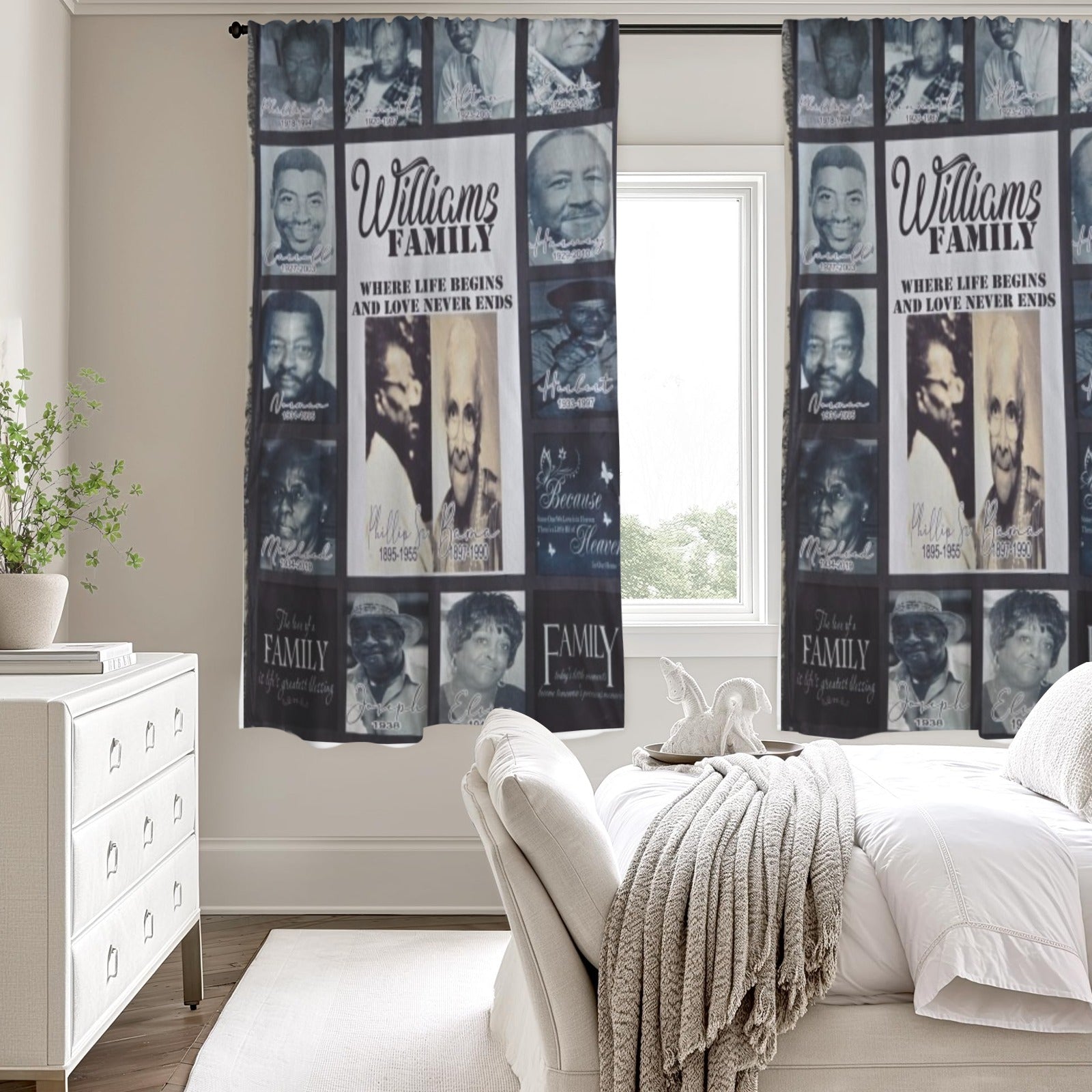 Williams Curtains Window Curtain 52"x63" (2-Piece)