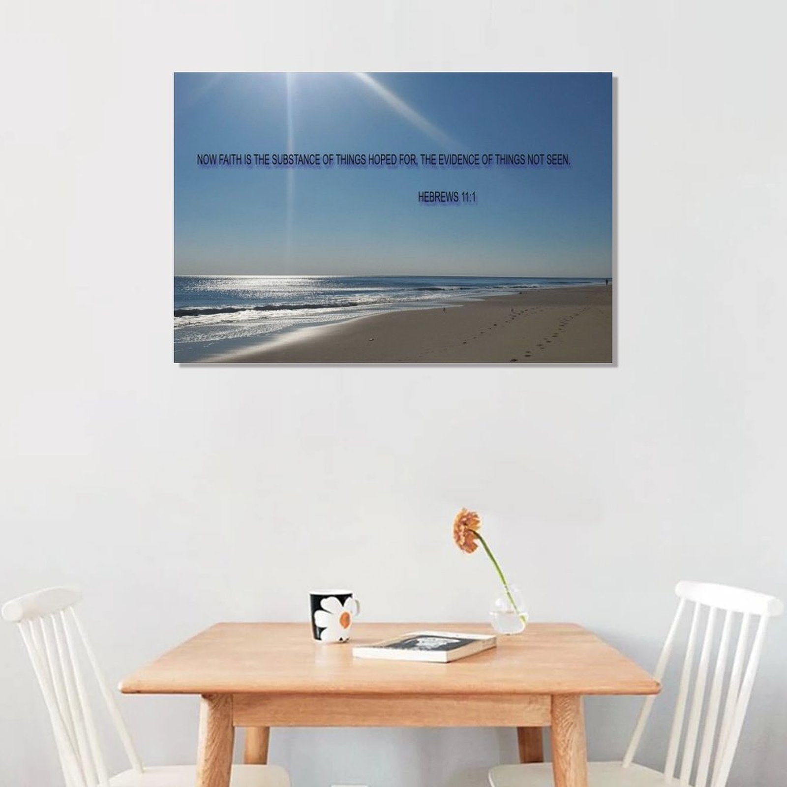 Hanging picture Frame Canvas Print 11"x17" (Horizontal)
