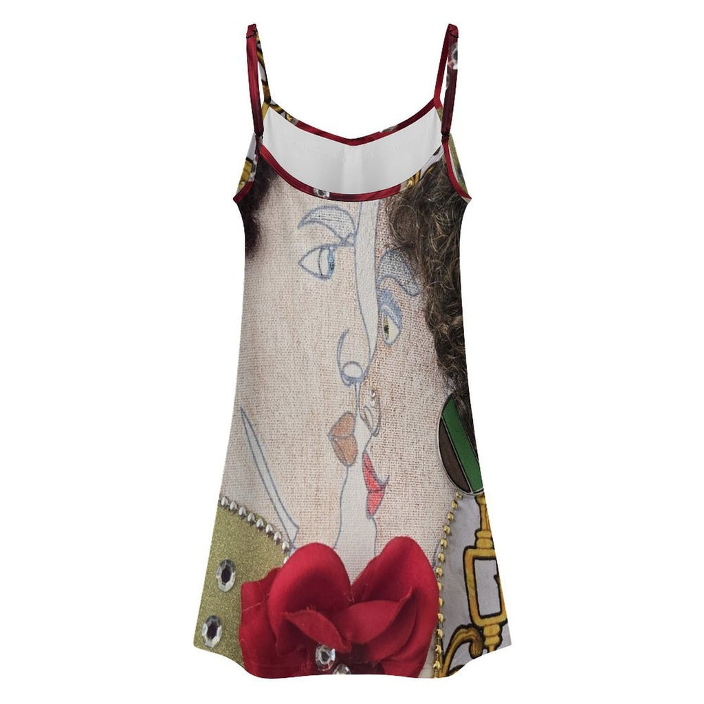 Lace Trim Camisole Nightgown